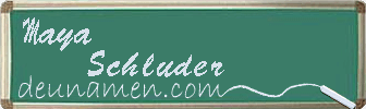 Maya Schluder Visitenkarte